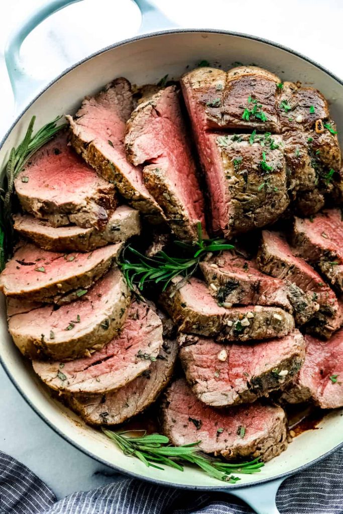 THE MOUTH-WATERING GARLIC BROWN BUTTER ROASTED BEEF TENDERLOIN WILL NOT LET YOU DOWN! - Annam Gourmet